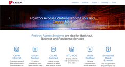 Desktop Screenshot of positronaccess.com